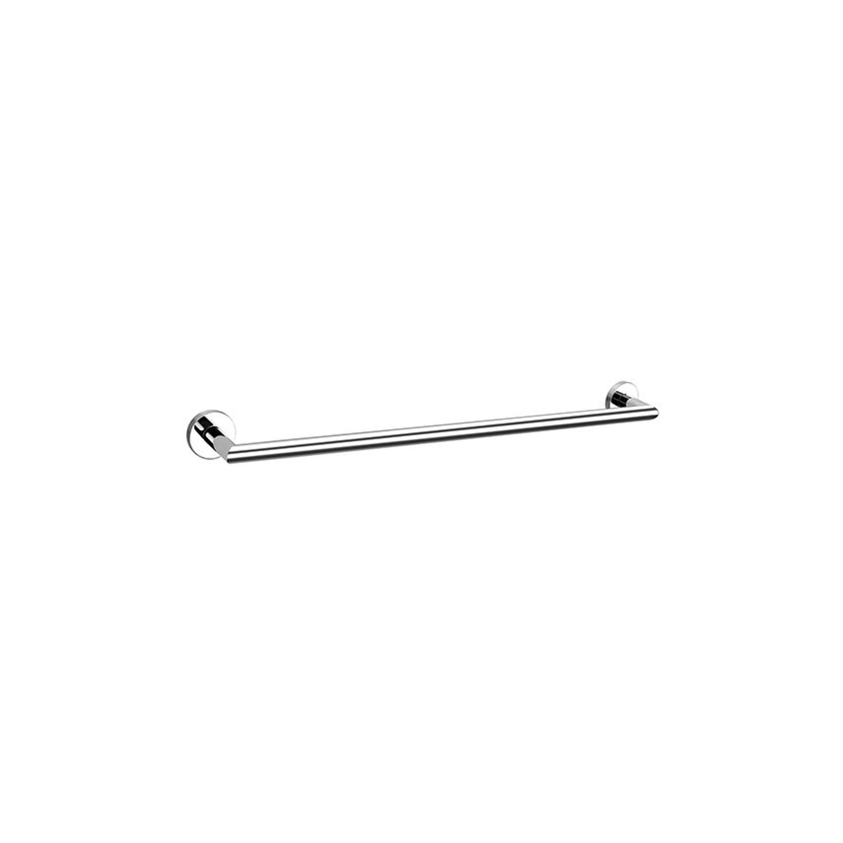 Dolce Single Towel Rail 700mm Chrome gallery detail image