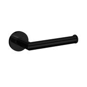 Dolce Toilet Roll Holder Matte Black gallery detail image