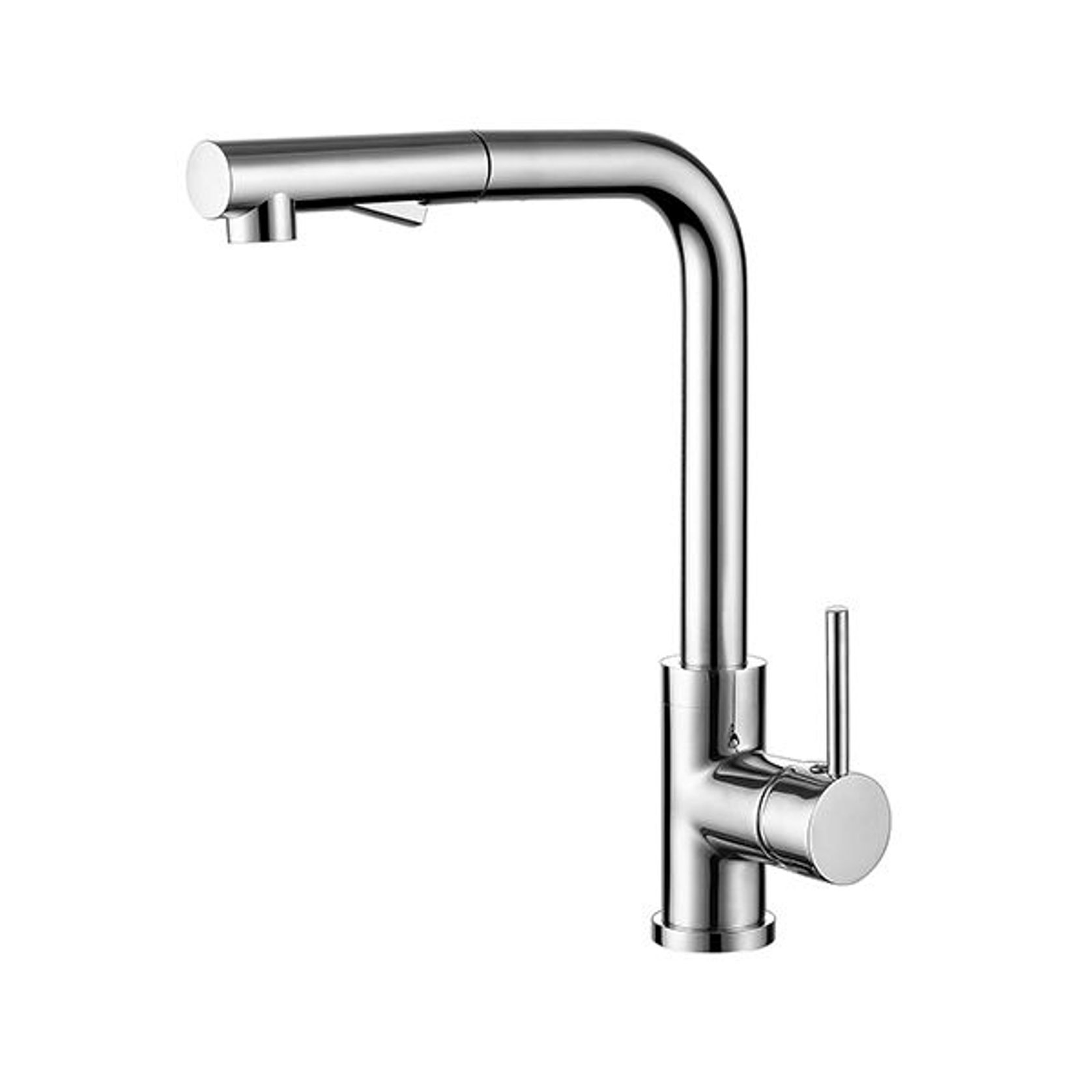 Pull Out Sink Mixer With Vegie Spray Function Chrome gallery detail image