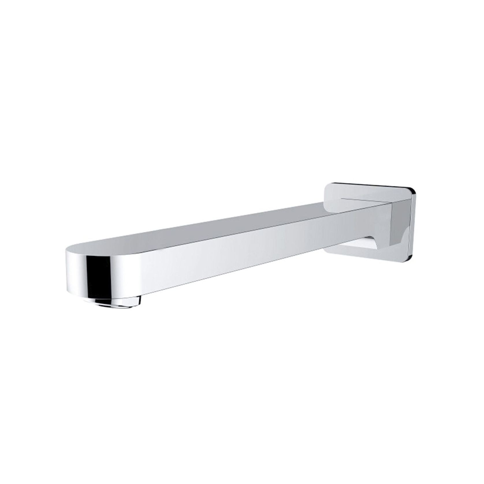 Ecco Fixed Bath Spout Only Chrome gallery detail image