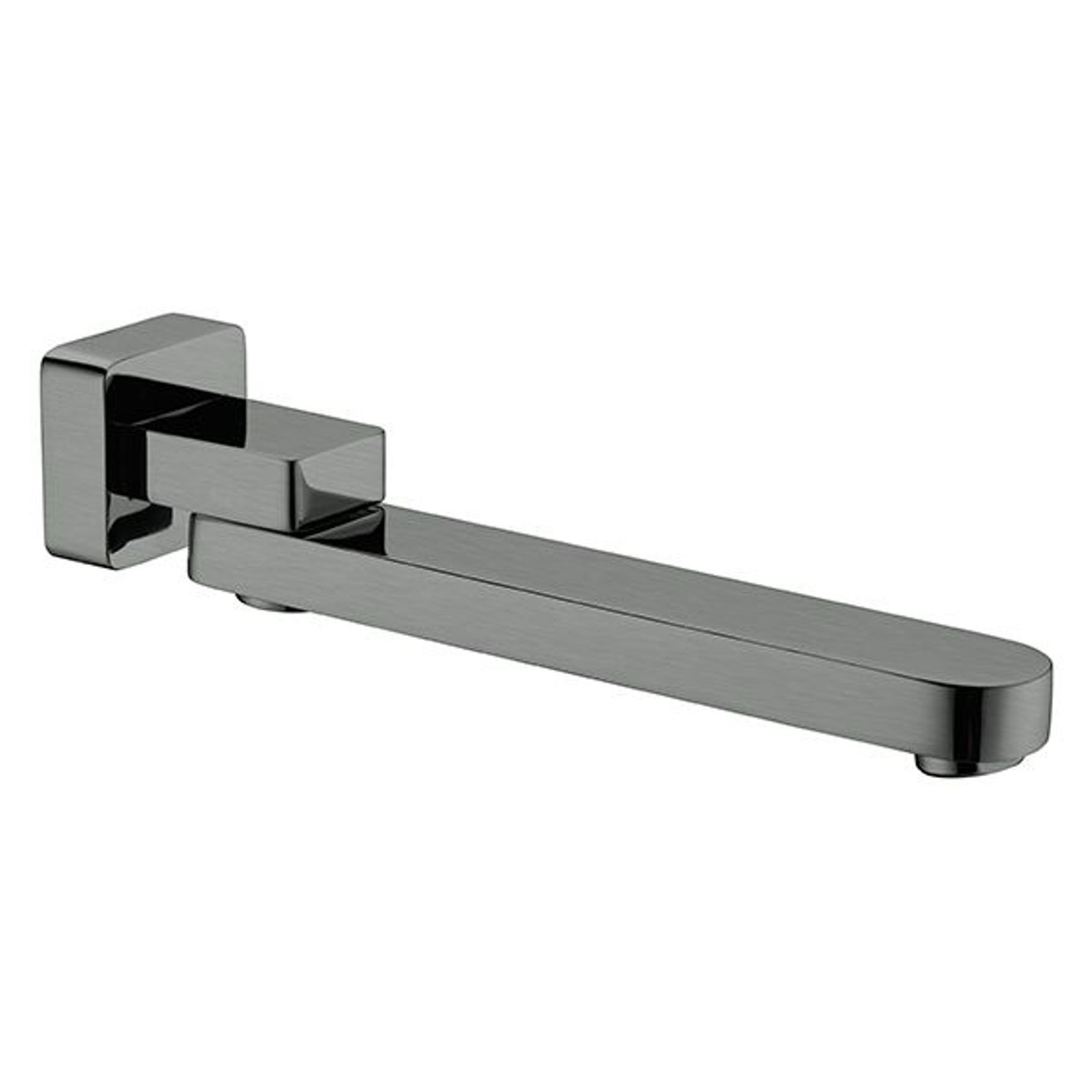 Bianca Swivel Bath Spout | Gun Metal gallery detail image