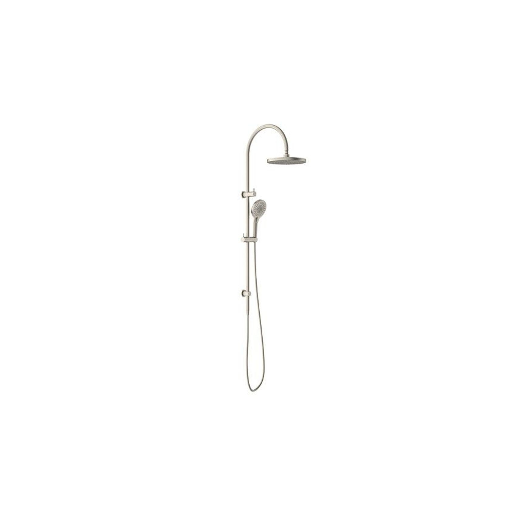 Opal Twin Shower Brushed Nickel gallery detail image