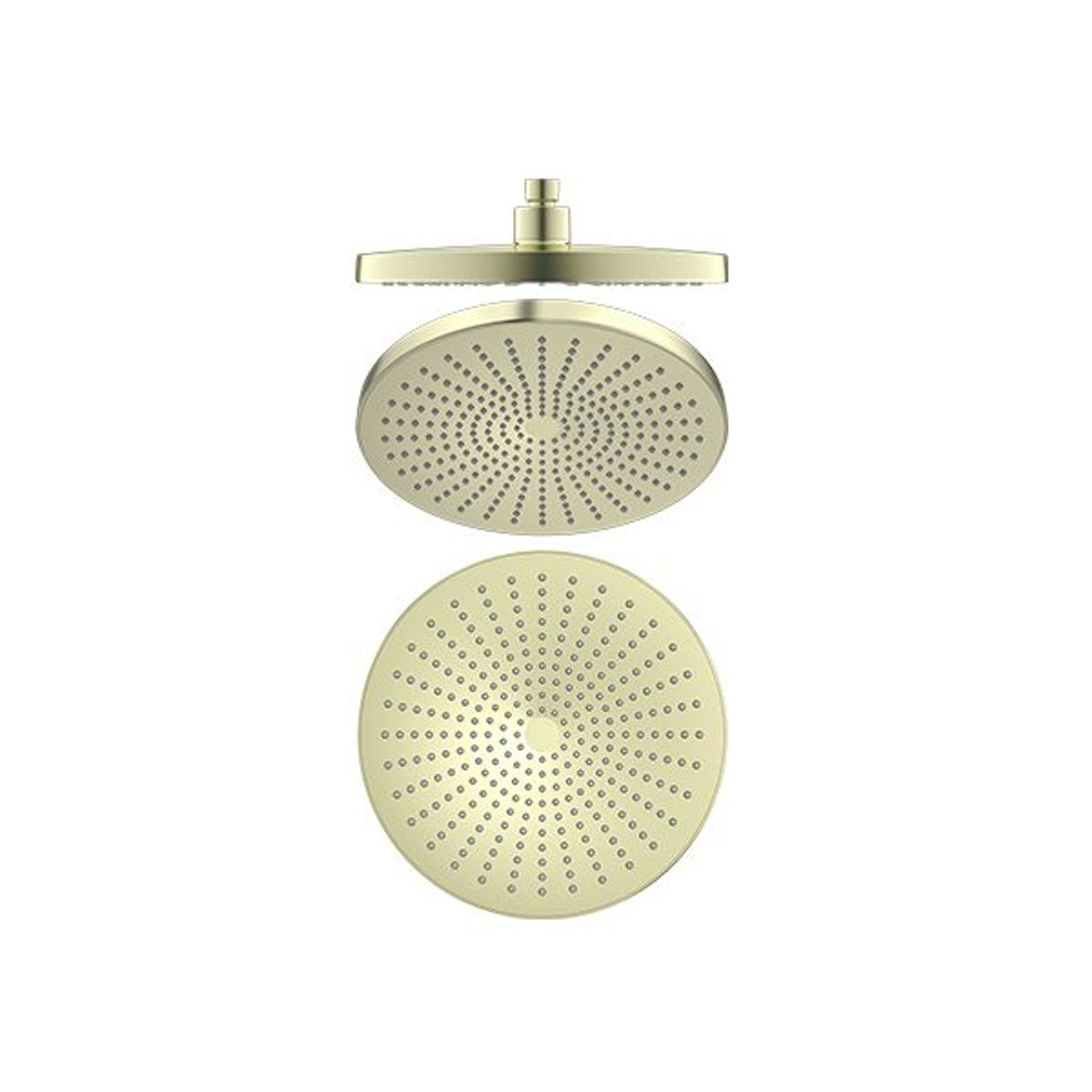 Opal 250mm Shower Head Brushed Gold gallery detail image