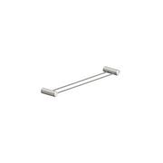 Opal Double Towel Rail 600mm Brushed Nickel gallery detail image
