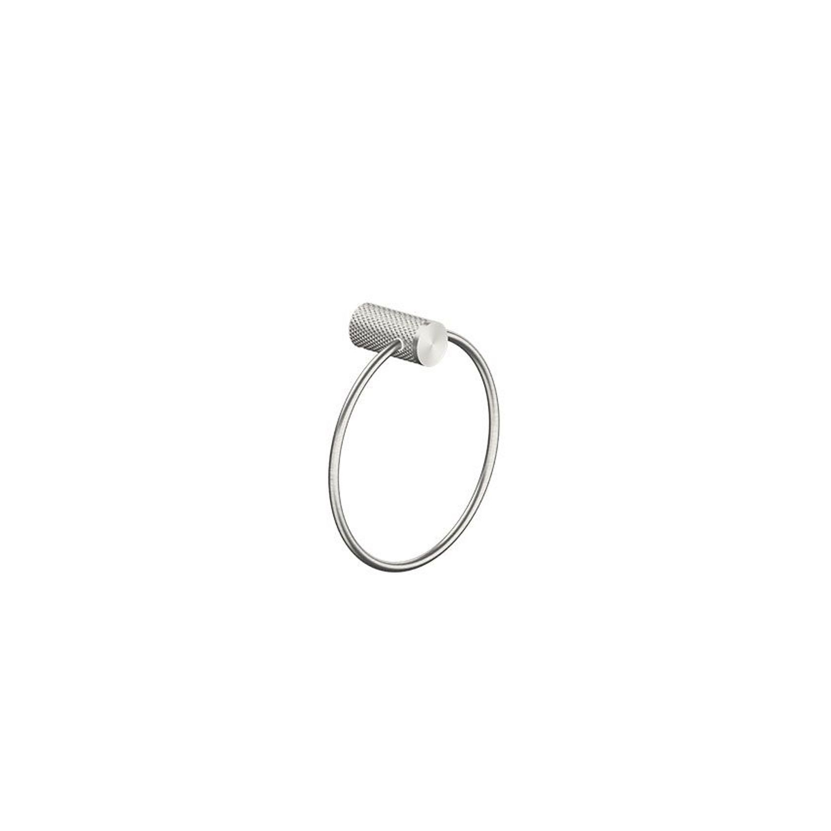 Opal Towel Ring Brushed Nickel gallery detail image