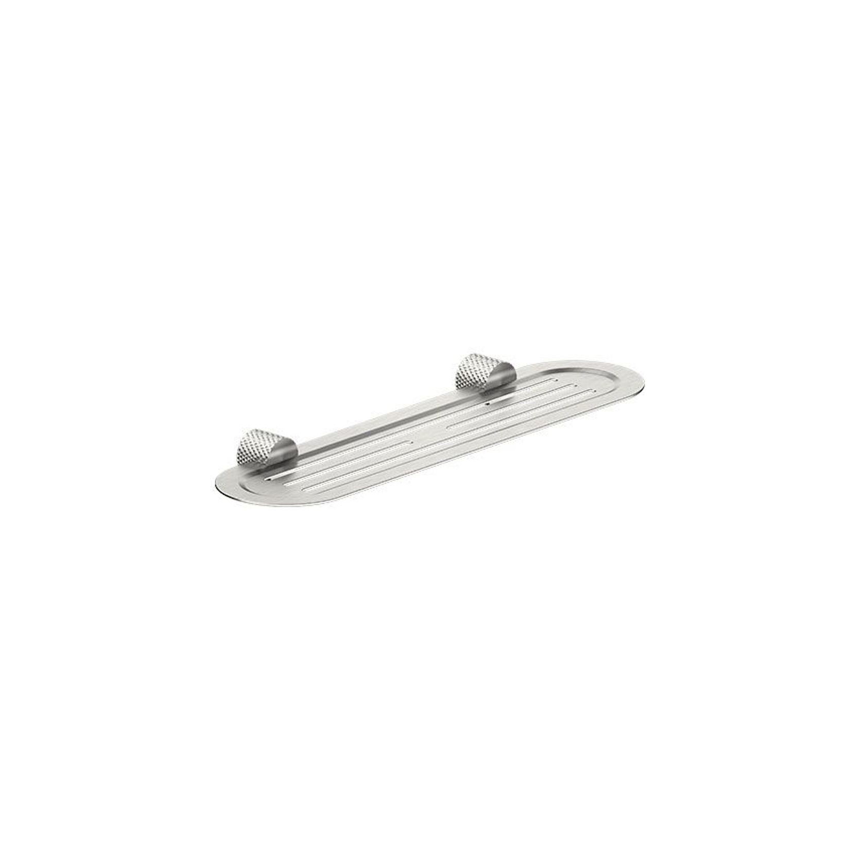 Opal Metal Shower Shelf Brushed Nickel gallery detail image