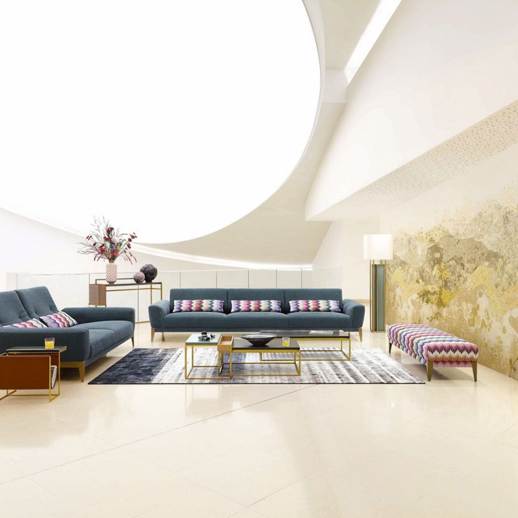 Fluid Lines Rug gallery detail image