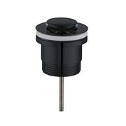 Universal Project Pop Up Waste Matte Black gallery detail image