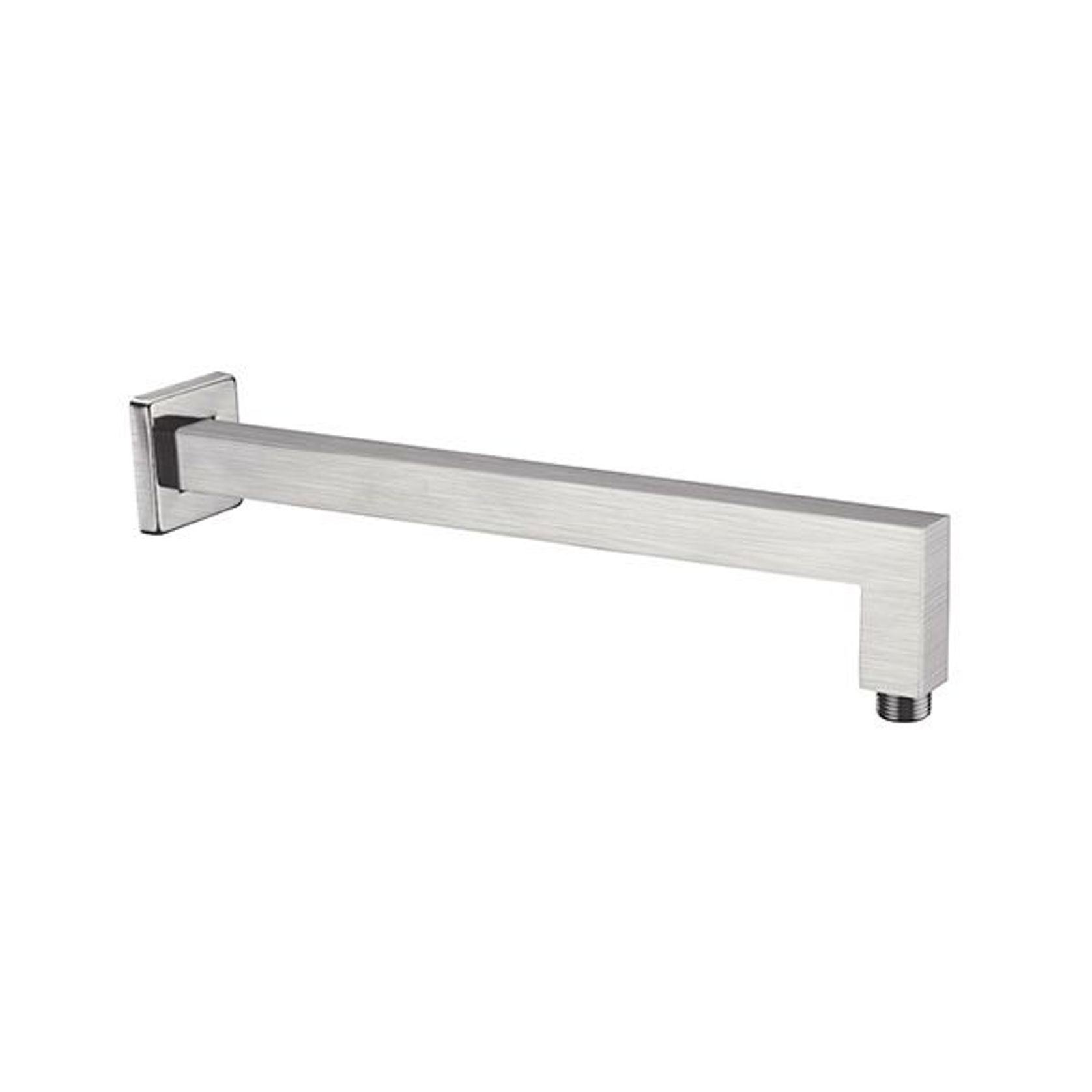 Square Shower Arm Brushed Nickel gallery detail image