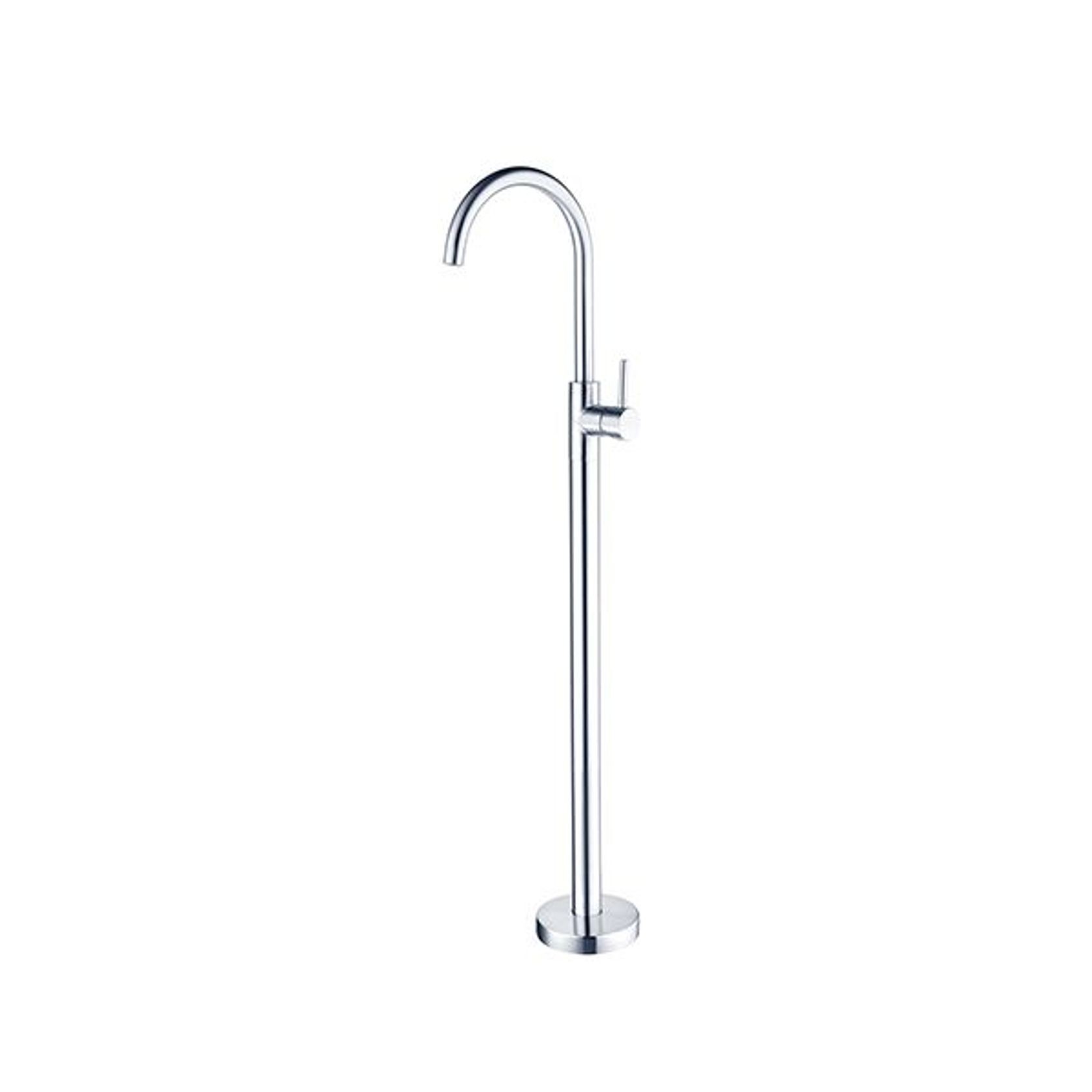 Mecca Freestanding Bath Mixer Chrome gallery detail image