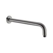 Round Shower Arm 330mm Length Gun Metal gallery detail image
