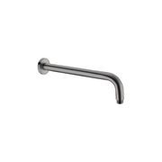 Round Shower Arm 330mm Length Gun Metal gallery detail image
