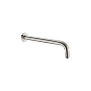 Round Shower Arm 330mm Length Brushed Nickel gallery detail image