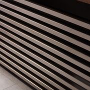 PHOENIX Executive Desk with Left Return 2.2M - Warm Oak & Black gallery detail image