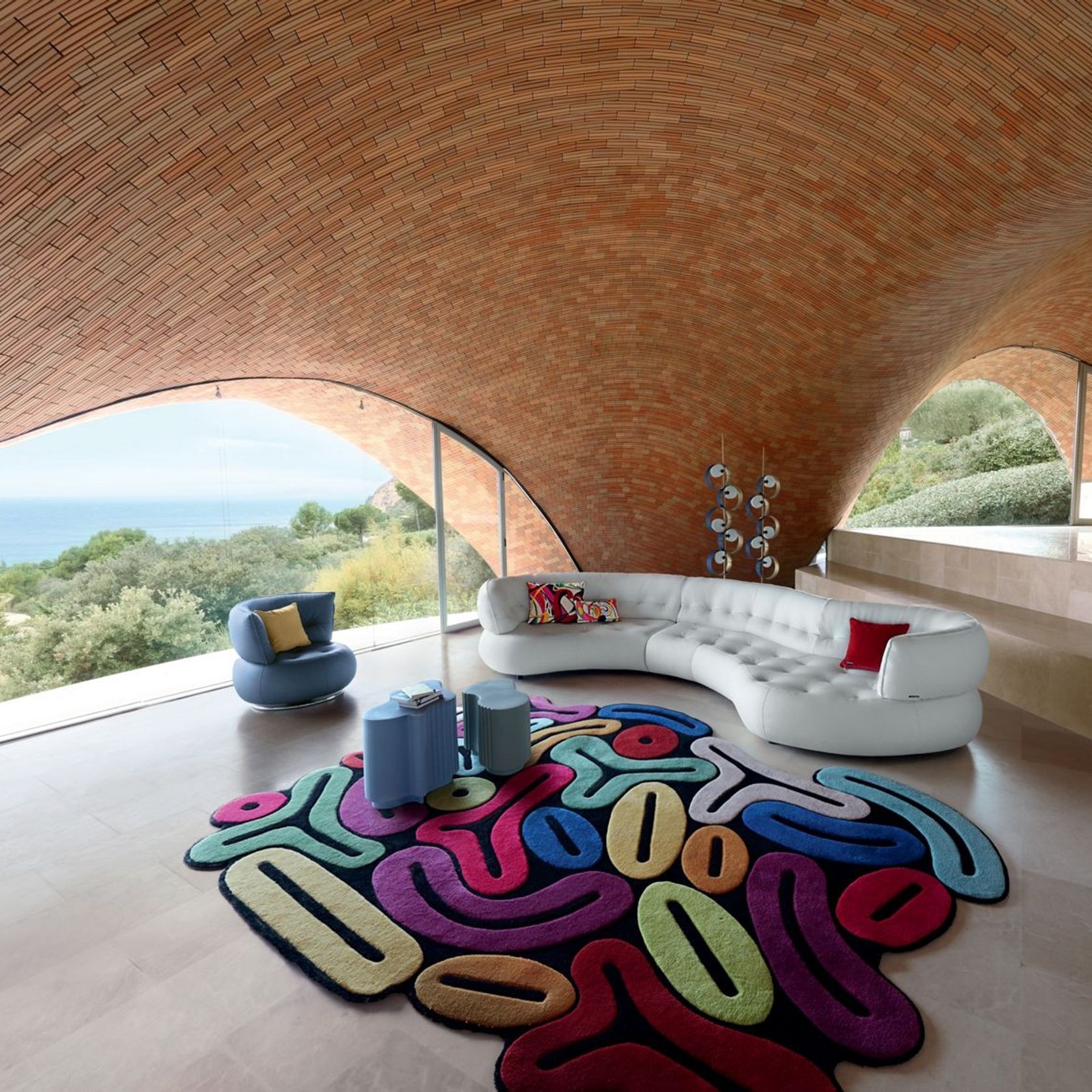 Sense 2-seat 1-arm Unit Right Armrest Sofa gallery detail image