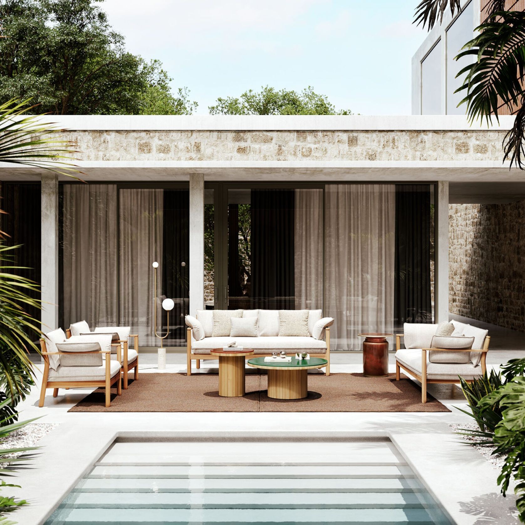 Panama Outdoor Armchair by Atmosphera gallery detail image