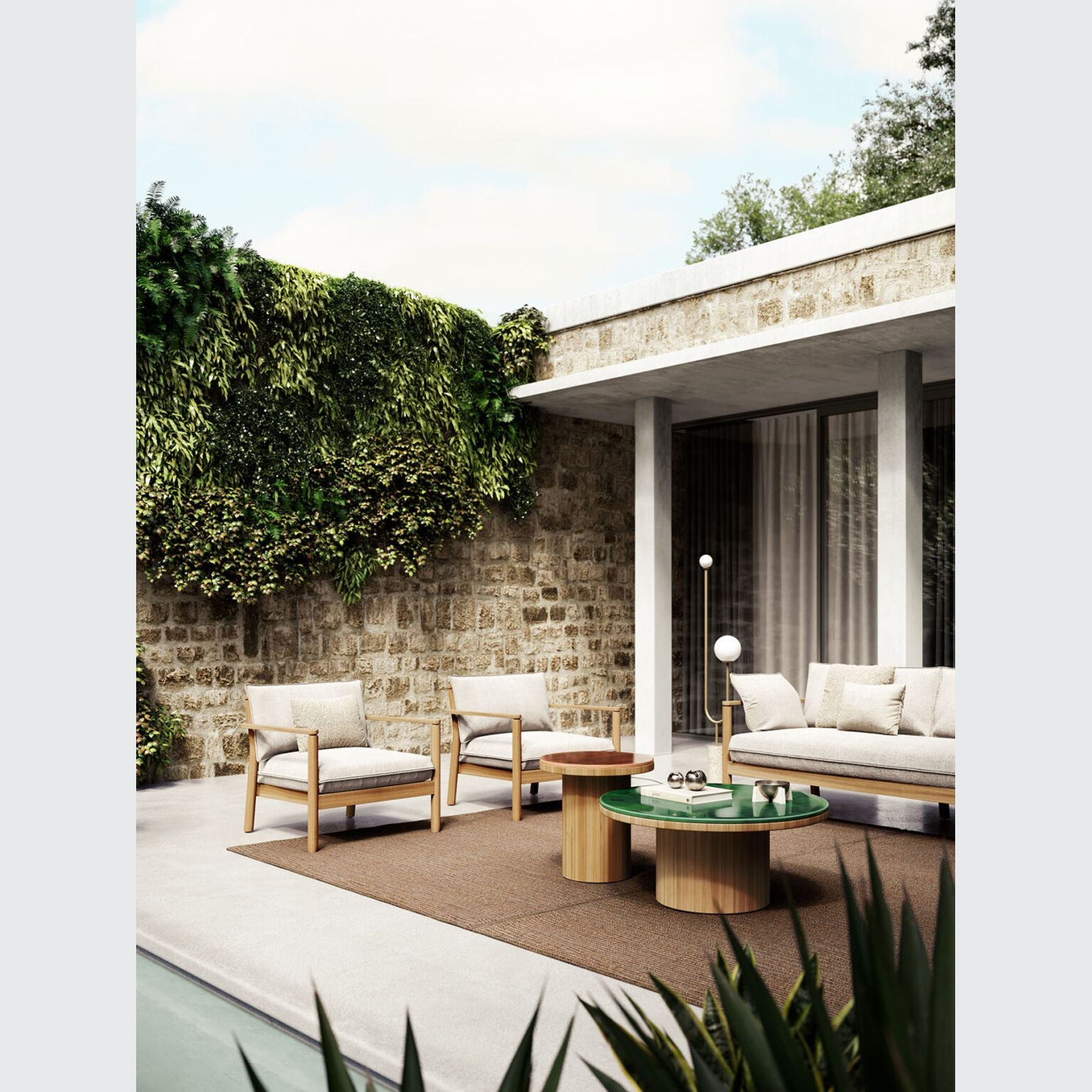 Panama Outdoor Armchair by Atmosphera gallery detail image