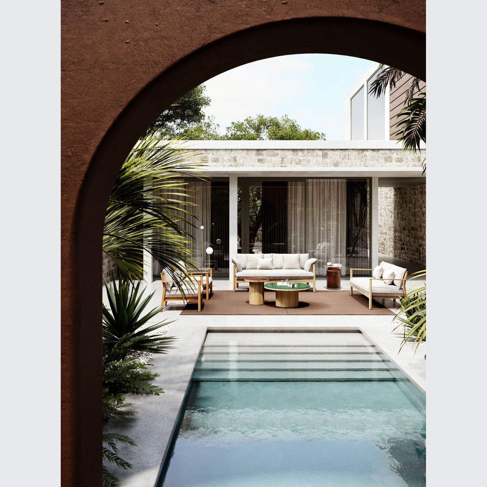 Panama Outdoor Armchair by Atmosphera gallery detail image