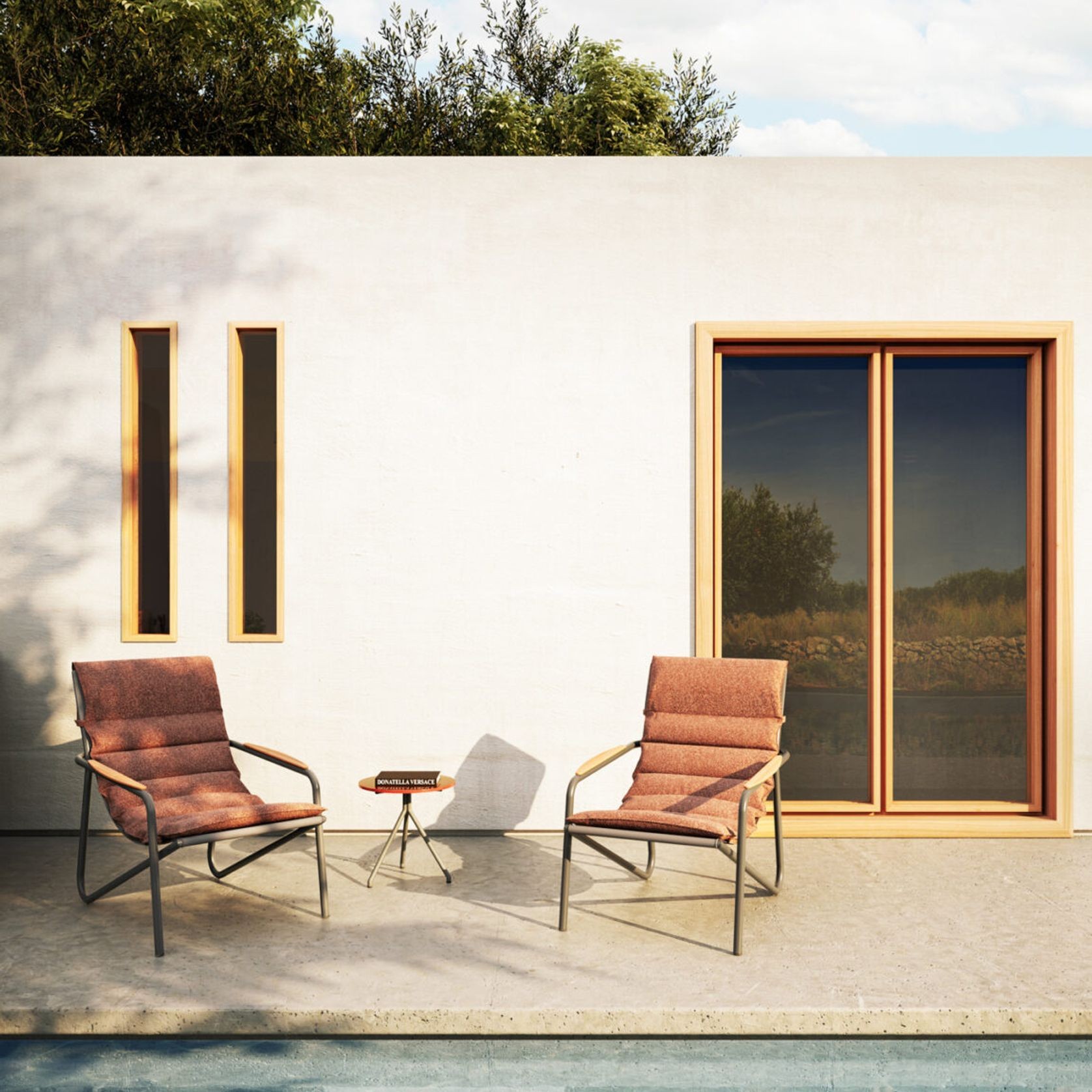 Loto Outdoor Lounge Chair by Atmosphera gallery detail image