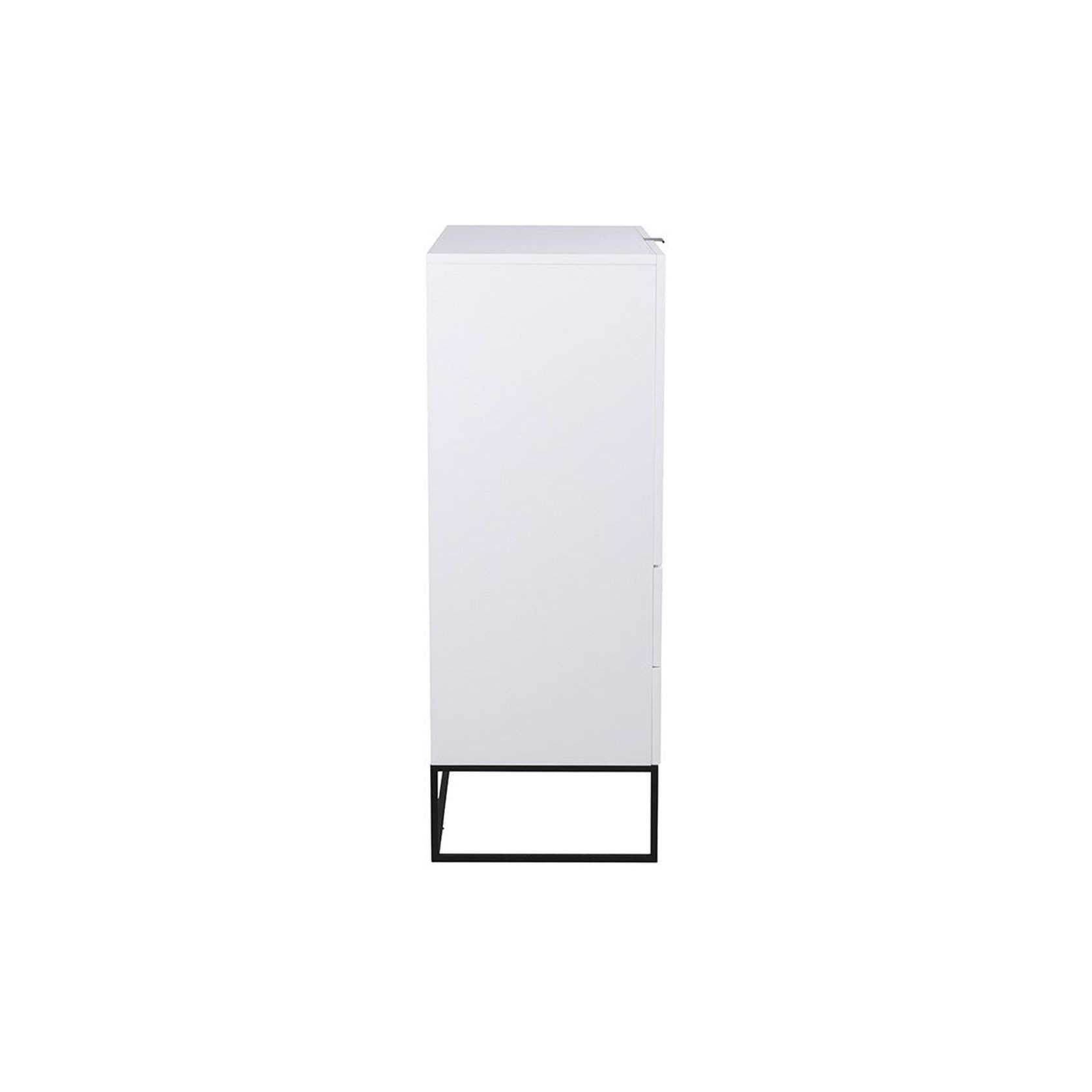 SVANA Tall Sideboard 100cm - White gallery detail image