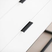 SVANA Tall Sideboard 100cm - White gallery detail image