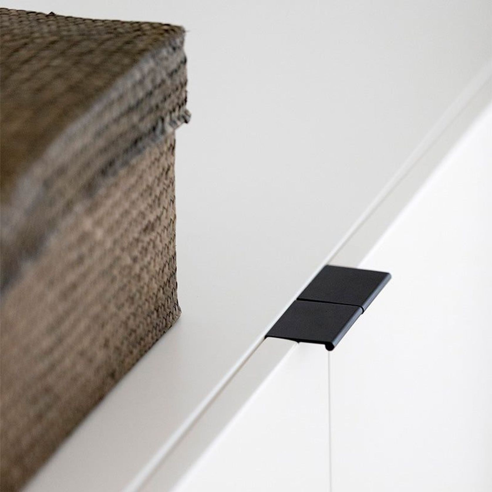 SVANA Tall Sideboard 100cm - White gallery detail image