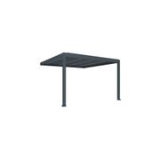 Caribbean Motorised Wall Mounted Louvre Roof Aluminium Pergola gallery detail image