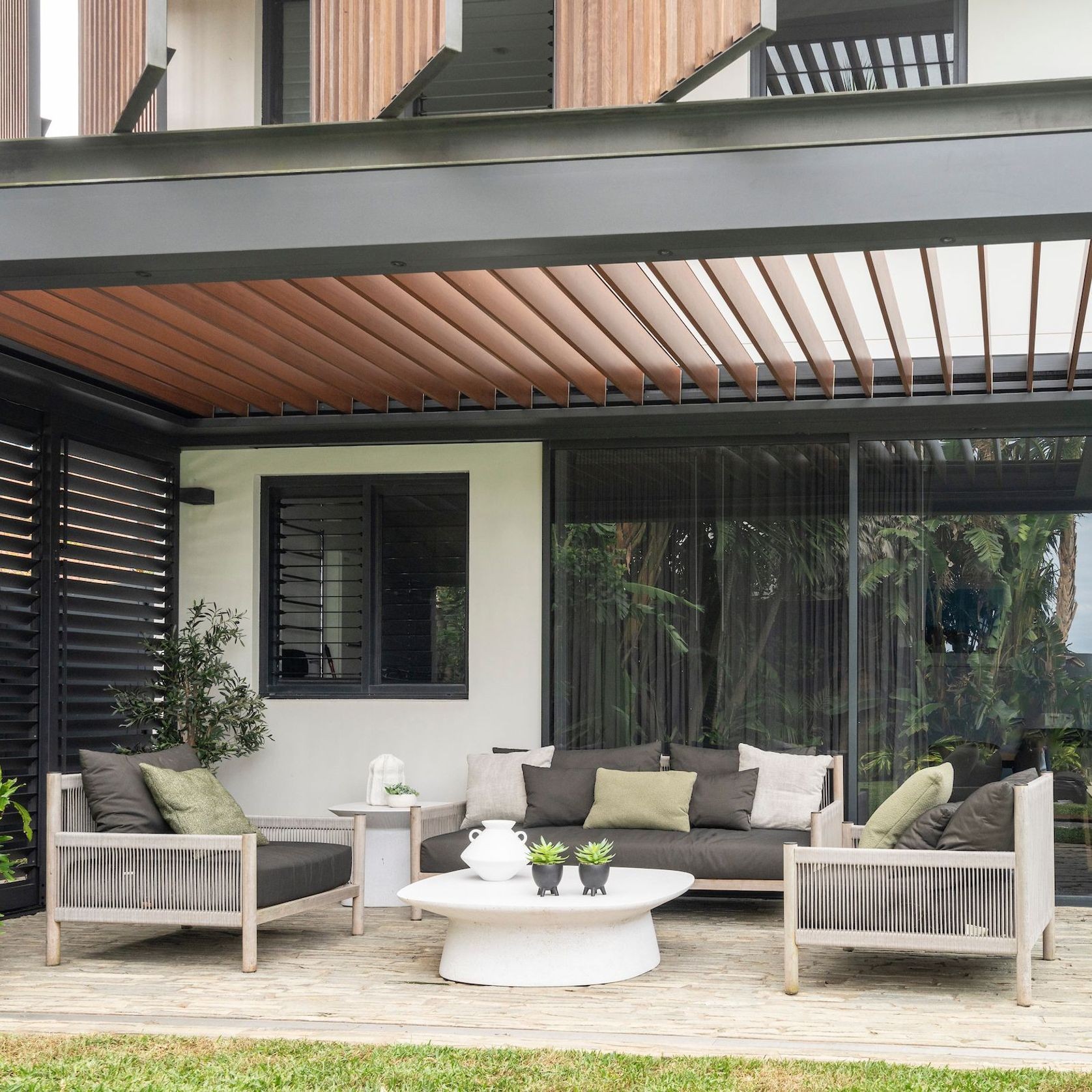 220/35 Slimline Roof Louvre for Opening & Retract Roofs gallery detail image