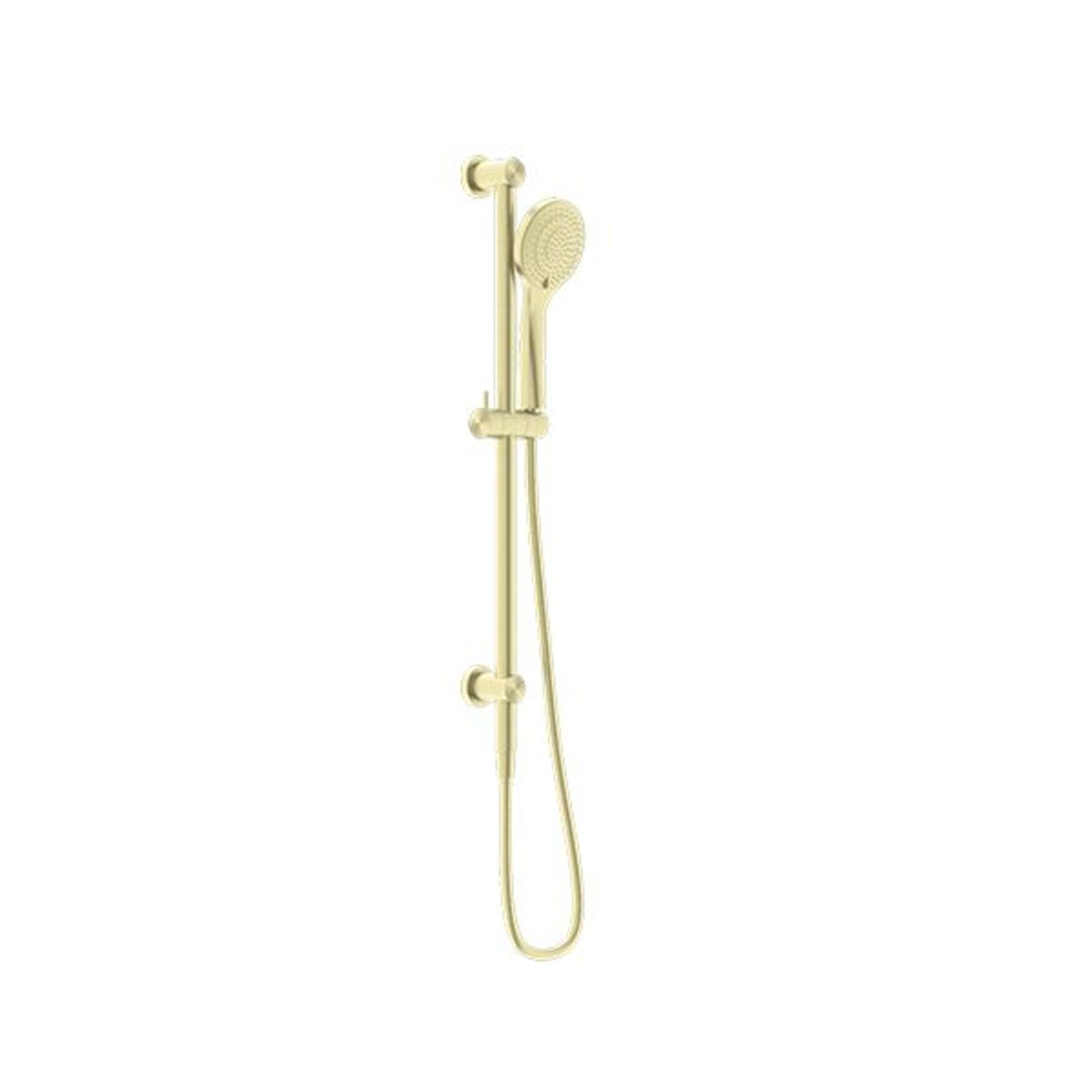Mecca Shower Rail With Air Shower Brushed Gold gallery detail image