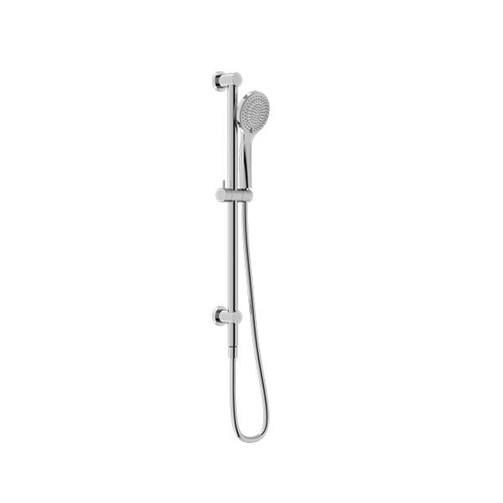 Mecca Shower Rail With Air Shower Chrome gallery detail image