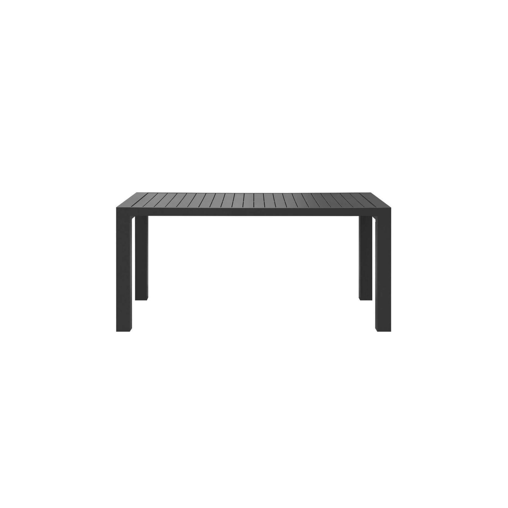 Cirrus Aluminium Dining Table 160 X 80cm gallery detail image