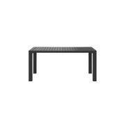 Cirrus Aluminium Dining Table 160 X 80cm gallery detail image