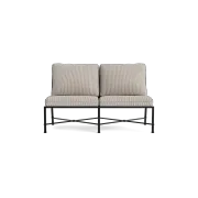 Venetian Center Armless Loveseat Sectional gallery detail image