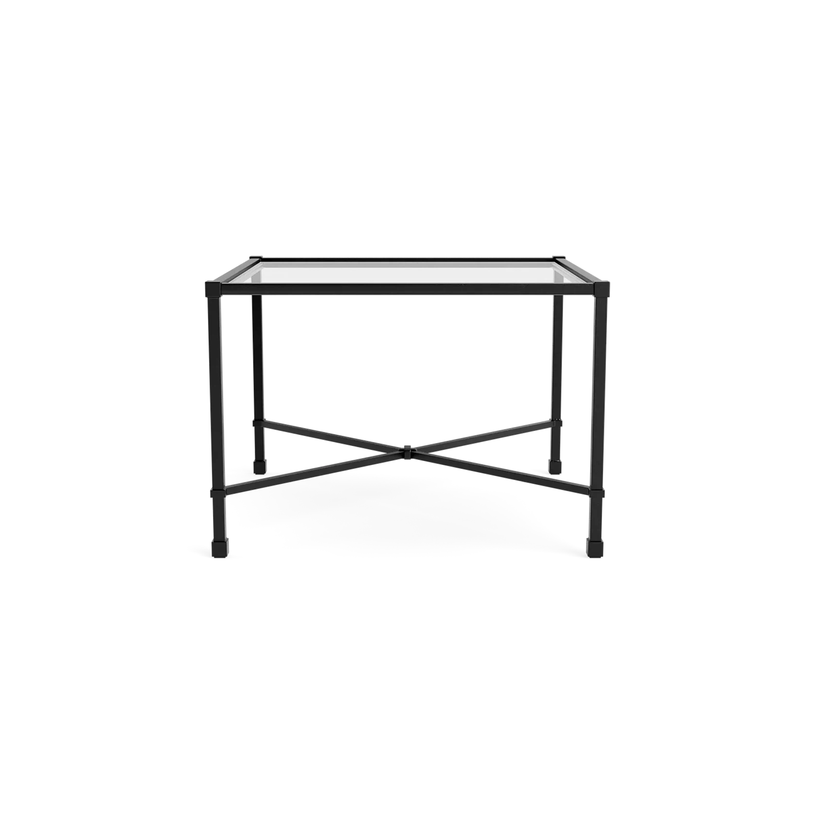 Venetian 26" Square Corner Side Table gallery detail image