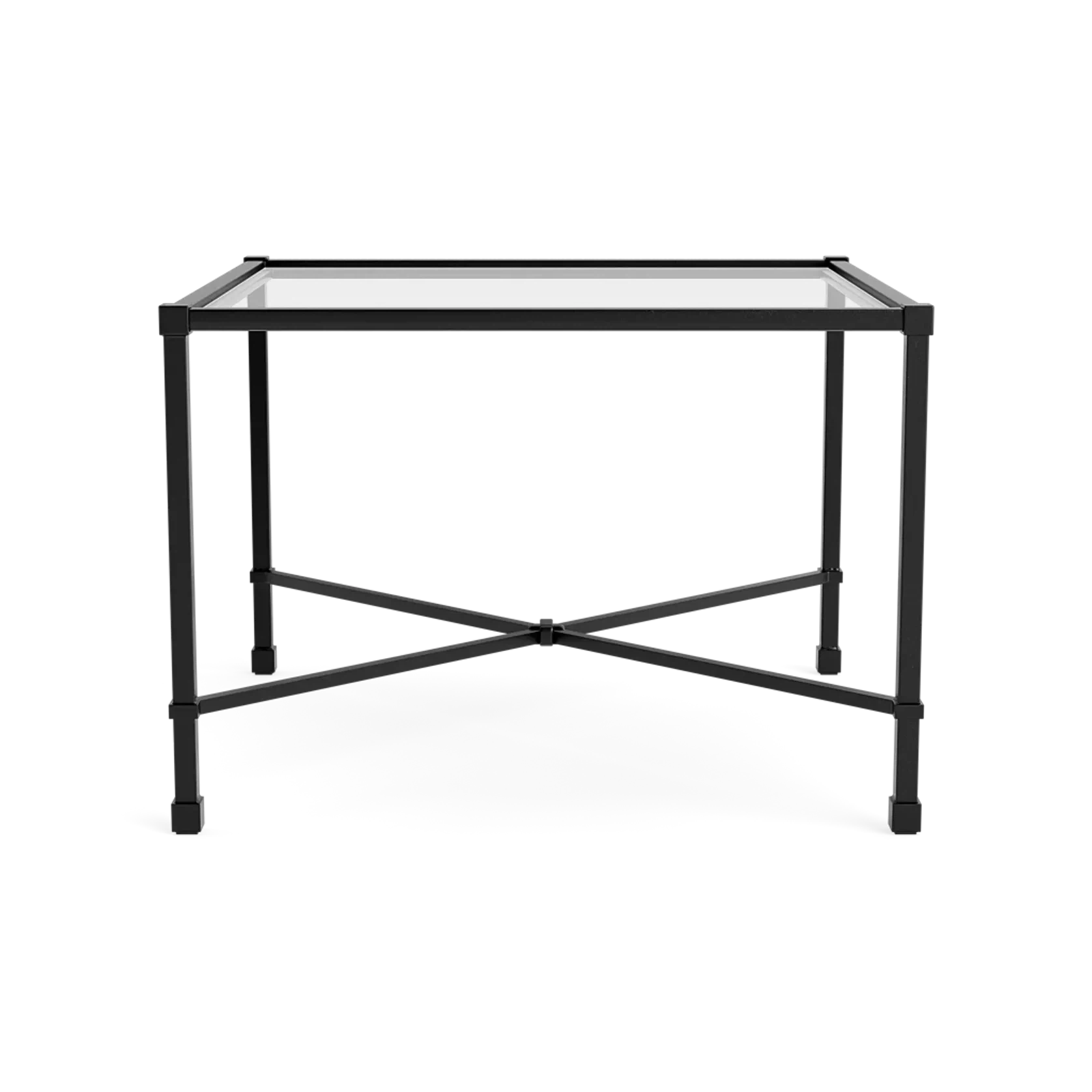 Venetian 26" Square Corner Side Table gallery detail image