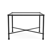 Venetian 26" Square Corner Side Table gallery detail image