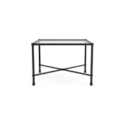 Venetian 26" Square Corner Side Table gallery detail image