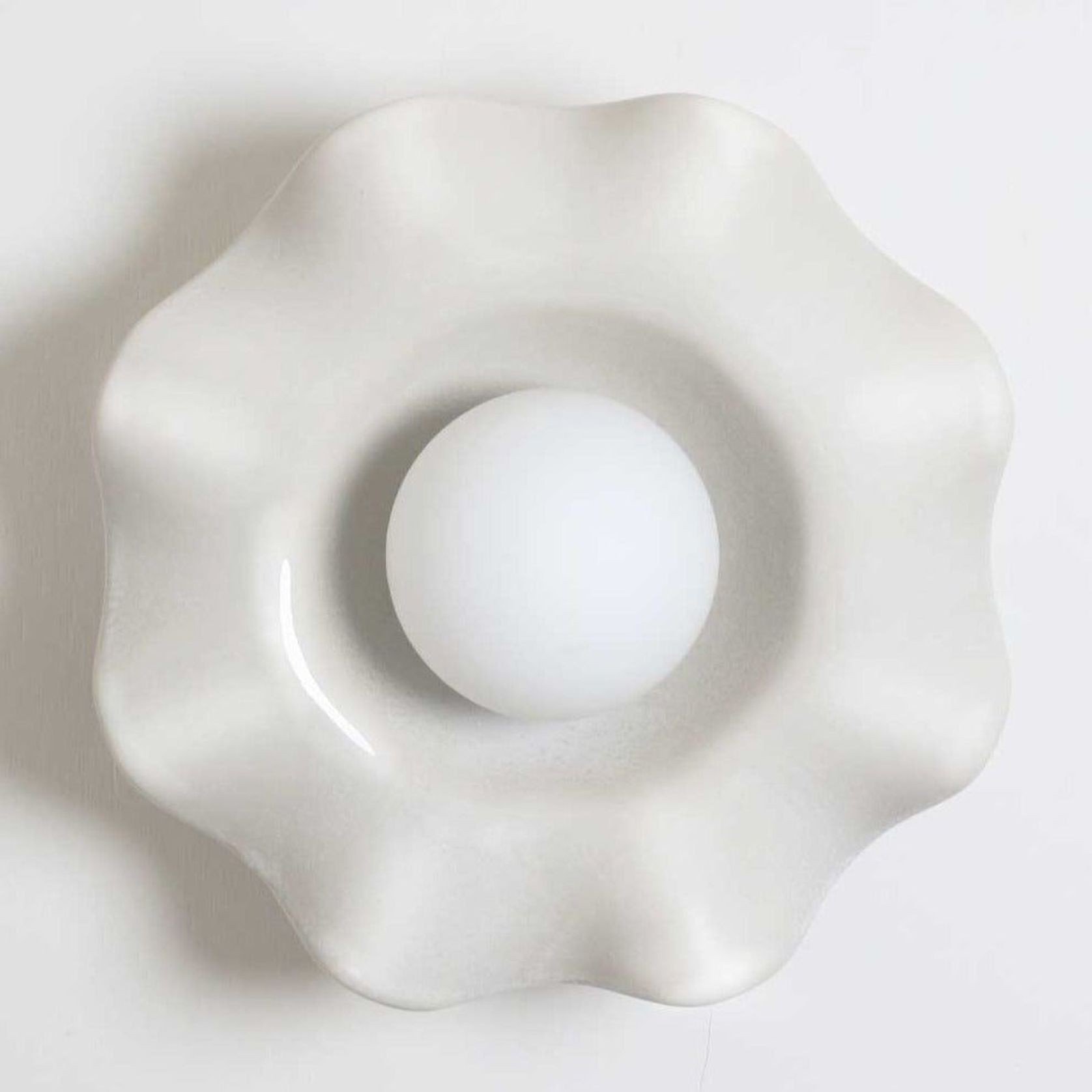 Ceramic Wall Pearl Sconce Light gallery detail image