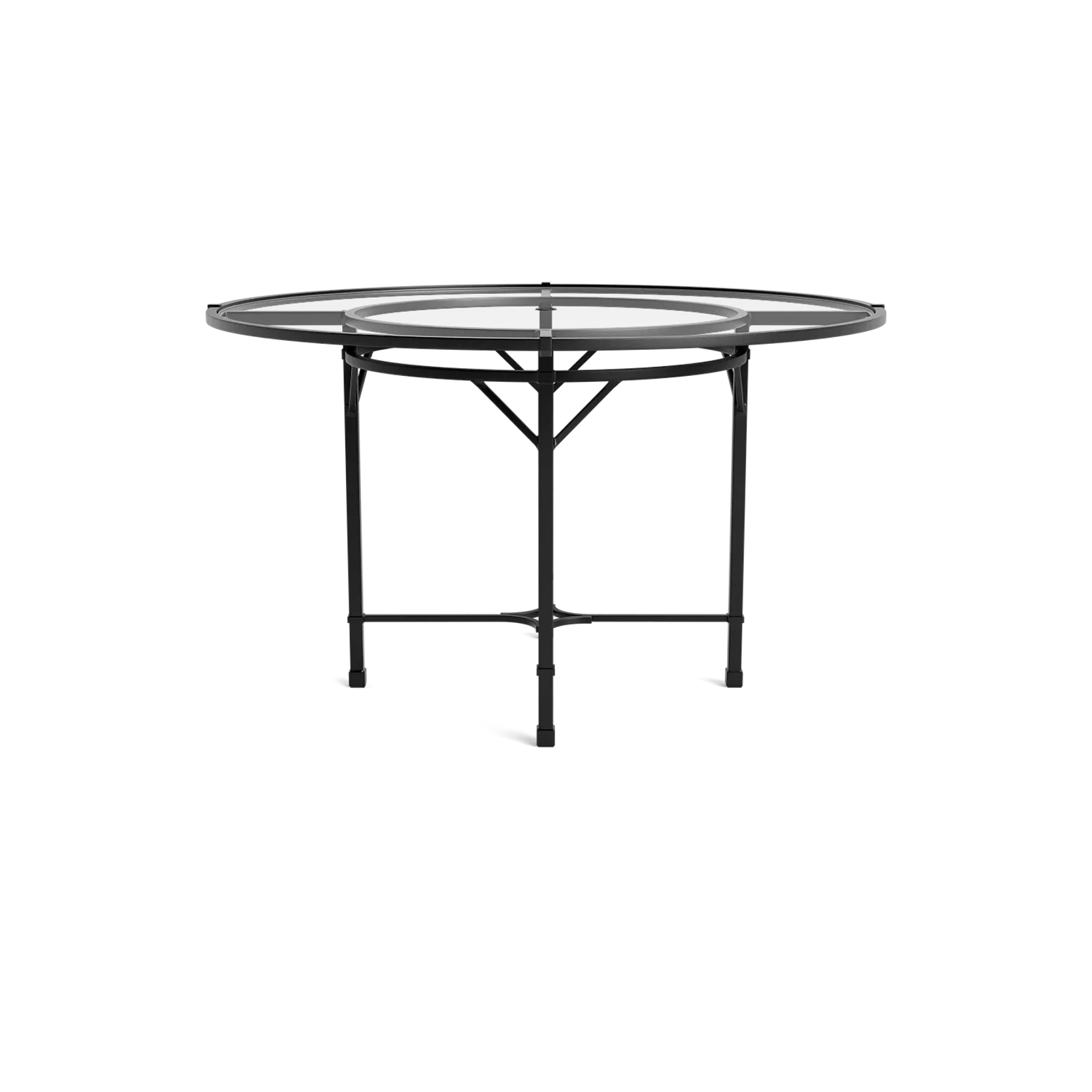 Venetian 48" Round Pedestal Dining Table gallery detail image