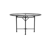 Venetian 48" Round Pedestal Dining Table gallery detail image
