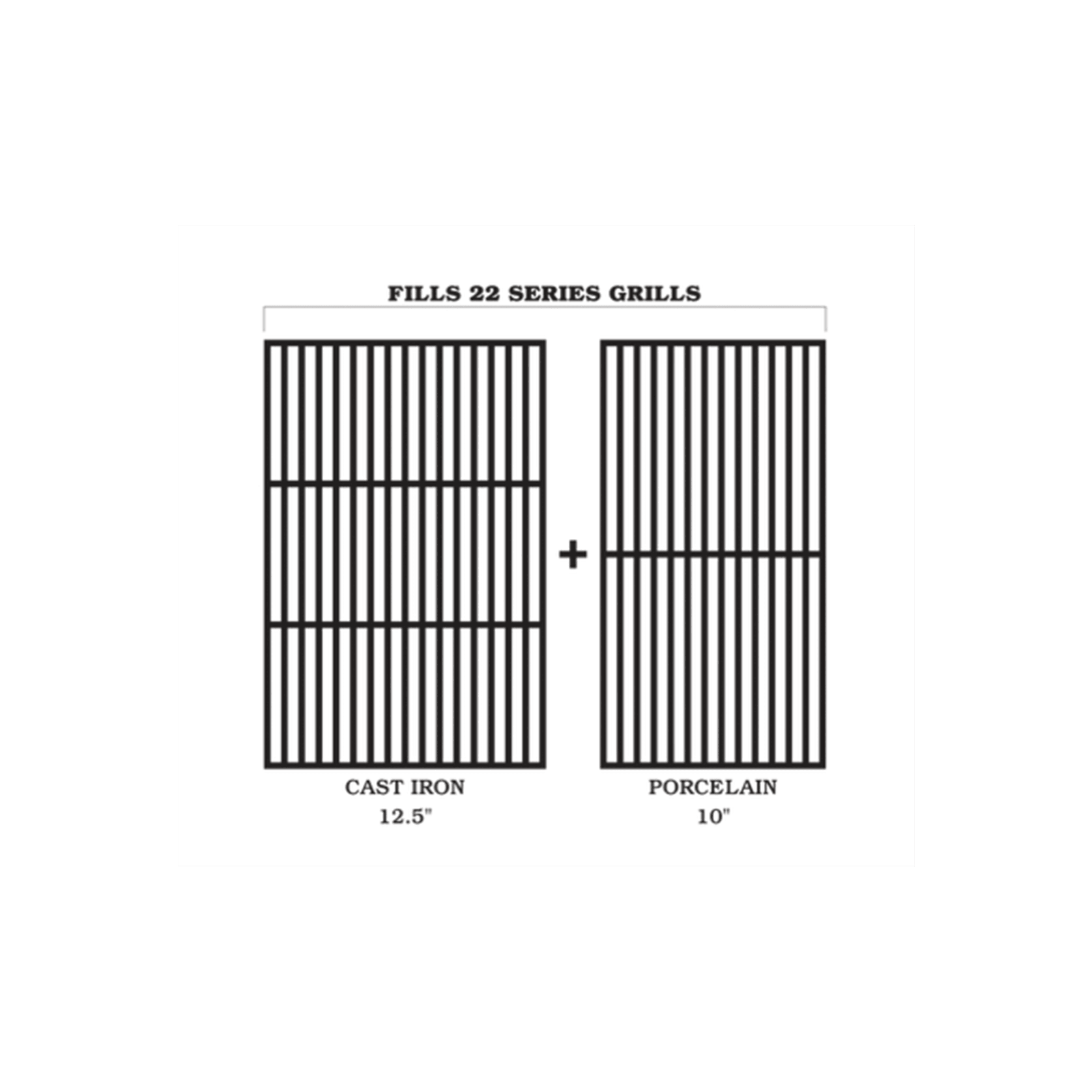 Traeger Pro 22 Cast Iron Grate Kit gallery detail image