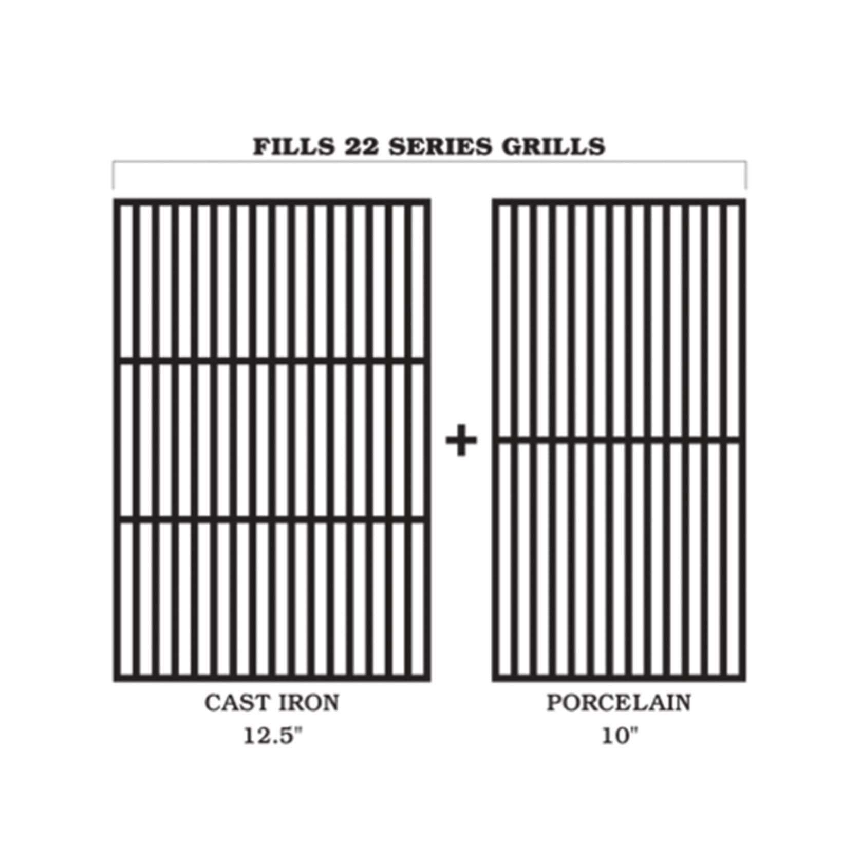 Traeger Pro 22 Cast Iron Grate Kit gallery detail image