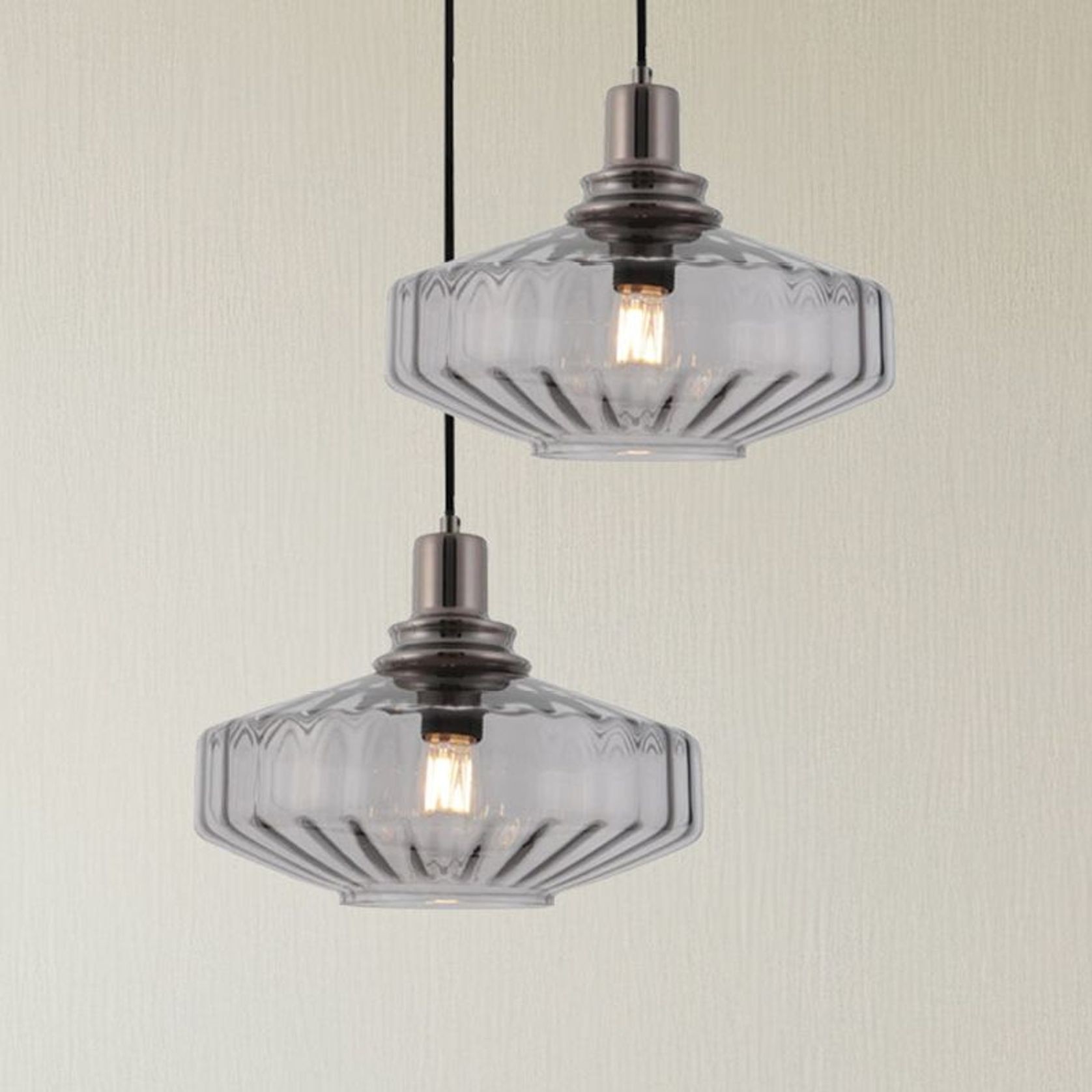 Calla Pendant Smoke gallery detail image