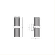 Eos Double Wall Light gallery detail image