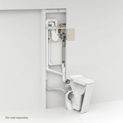 Milu In-wall Cistern with Odourless by Expella for Floor Mount Pans gallery detail image