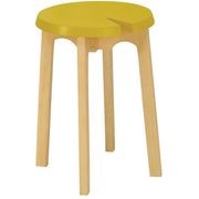 CHEVIS Stool - Olive Yellow gallery detail image