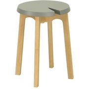 CHEVIS Stool - Grey gallery detail image