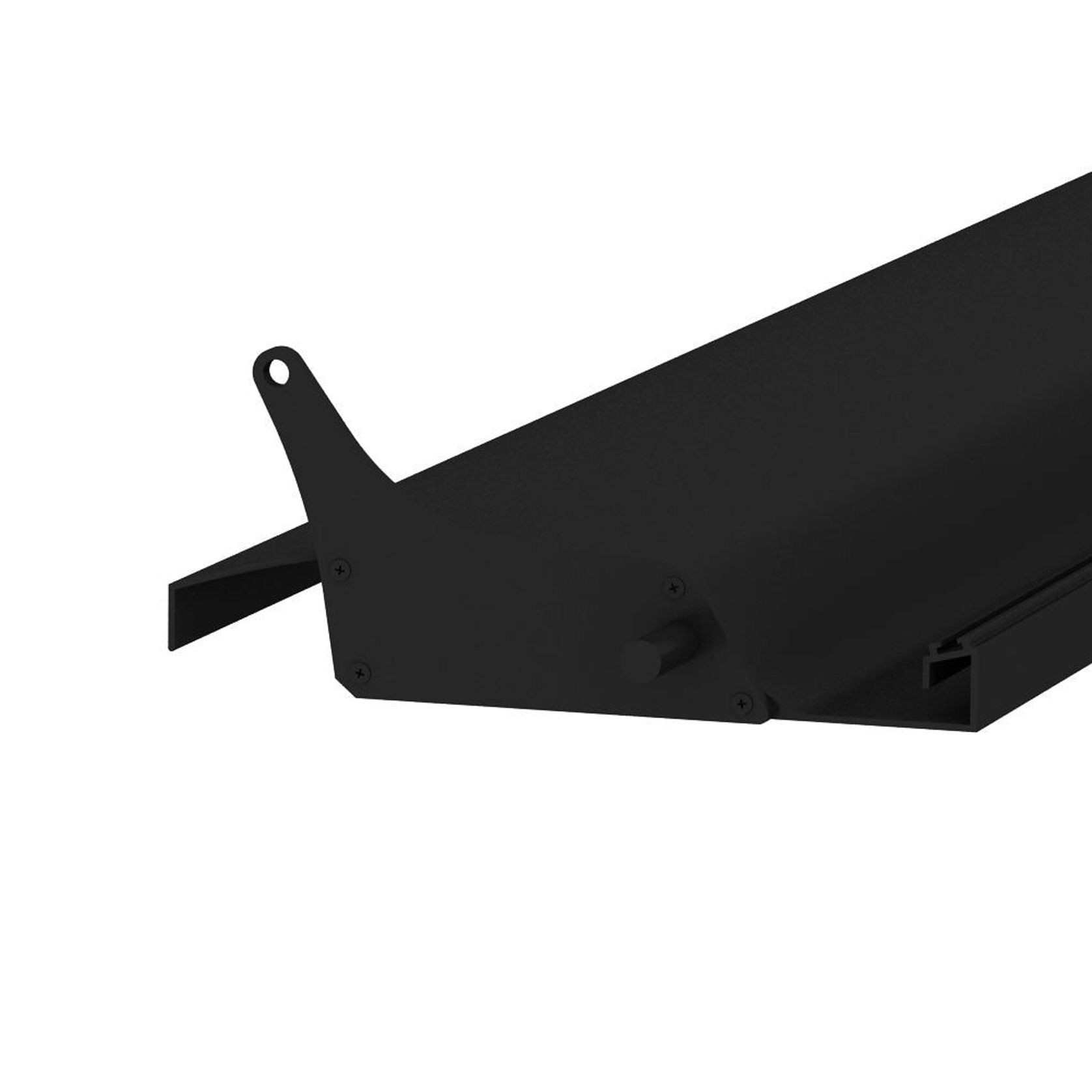 Baltic Motorised Wall Mounted Louvre Roof Aluminium Pergola gallery detail image