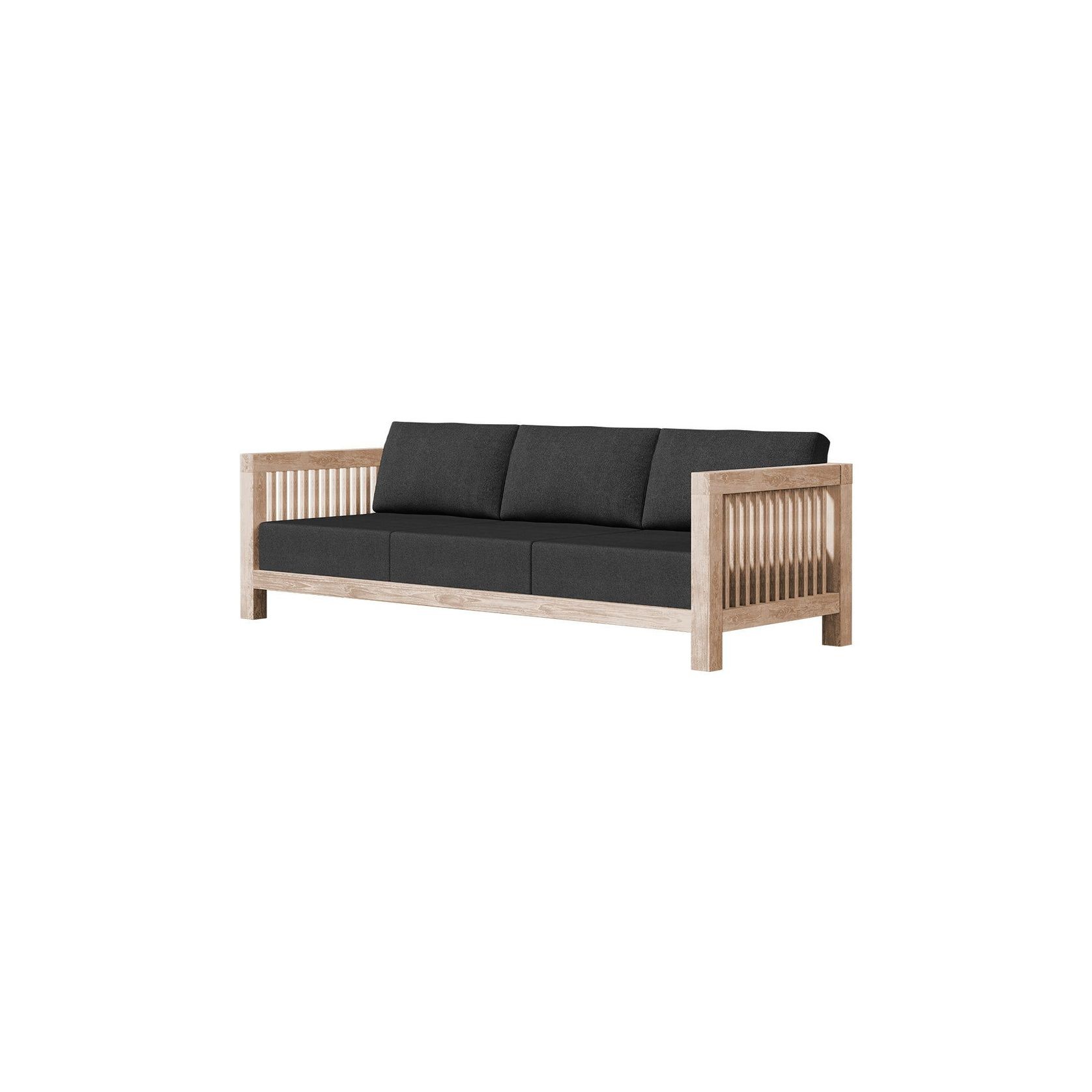 Cardrona Teak Three Seater Sofa gallery detail image