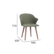 CEYLA Dining Chair - Dolphin gallery detail image